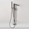 Смеситель для ванны и душа Wasserkraft Dinkel 5800 5821 напольный хром