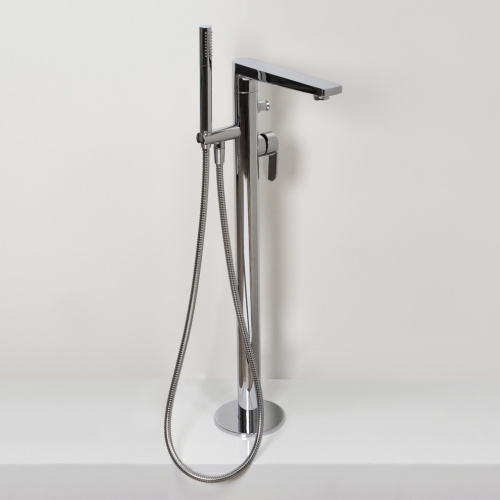 Смеситель для ванны и душа Wasserkraft Dinkel 5800 5821 напольный хром - фото 5