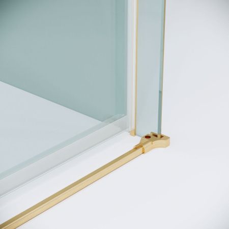 Душевой уголок Grossman Classic 120.K33.04.1690.32.00 160х90 стекло прозрачное профиль золото без поддона