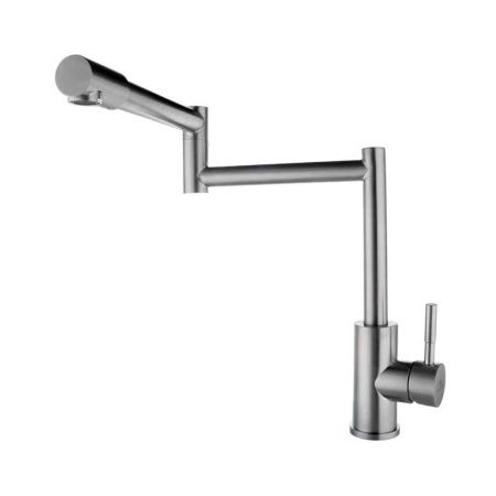 Смеситель для кухни Fashun A54409 на мойку сатин