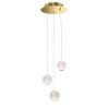 Светильник подвесной Delight Collection Elliot Diamante (Еллиот Диаманте) MD20001012-3A gold