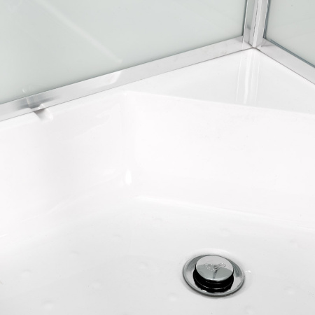 Душевая кабина AvaCan D271SLED 100х100 четверть круга с крышей ориентация универсальная