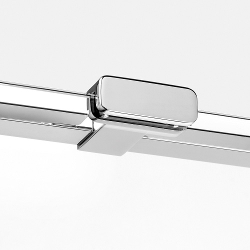 Душевая перегородка New Trendy EVENTA Chrome EXK-4631 90х200 стекло прозрачное профиль хром глянцевый - фото 4
