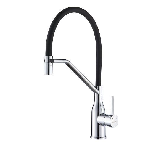 Смеситель для кухни Shevanik S343-3 на мойку хром - фото 2