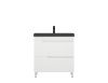 Тумба под раковину Corozo Юрма SD-00001625 80х40 напольная цвет белый