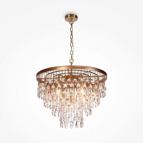 Светильник подвесной Maytoni Linn Neoclassic MOD091PL-07G - фото 2