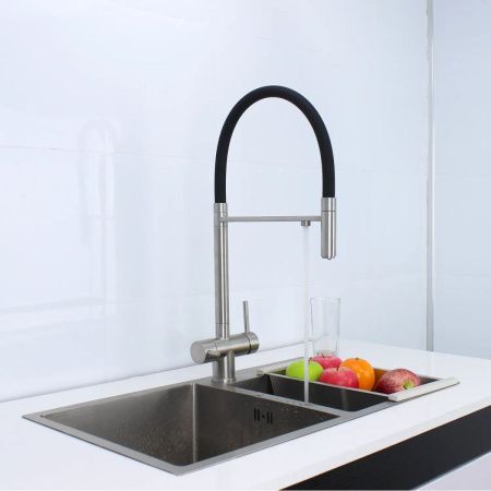 Смеситель для кухни Maretti Calabria S CAS31RGF19 на мойку сатин