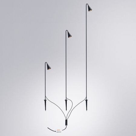 Ландшафтный светильник Arte Lamp Muliphein (Мулипхеин) A1084PA-3BK