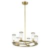 Люстра на штанге Delight Collection MD2061-6A br.brass