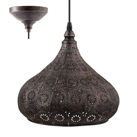 Светильник подвесной Eglo Melilla Black (Мелилла Блацк) 49714