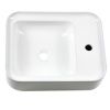 Раковина из сантехнического фарфора Melana 320309-805 50х40 накладная цвет белый 1 отверстие под смеситель