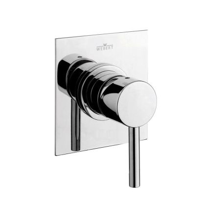 Смеситель для ванны и душа Webert Elio EL880101015 встраиваемый в стену хром