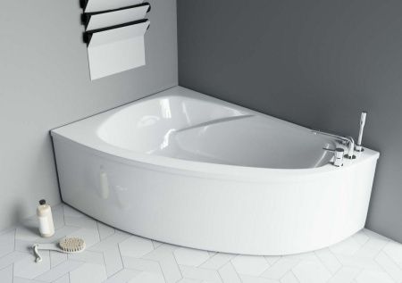 Ванна из литьевго мрамора Astra-Form Тиора 01010023 155х105 угловая асимметричная с ножками