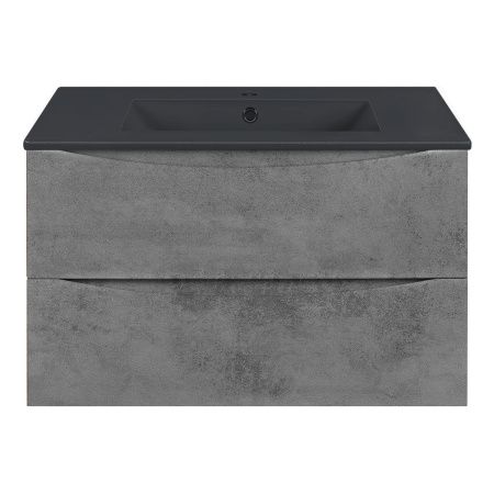 Тумба под раковину Vincea Mia VMC-2MC800BT 80х50 подвесная цвет серый