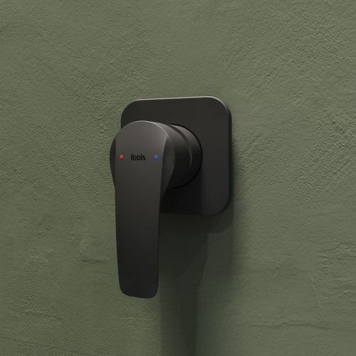 Смеситель для душа IDDIS Ray RAYBL00i66 встраиваемый в стену черный - фото 2