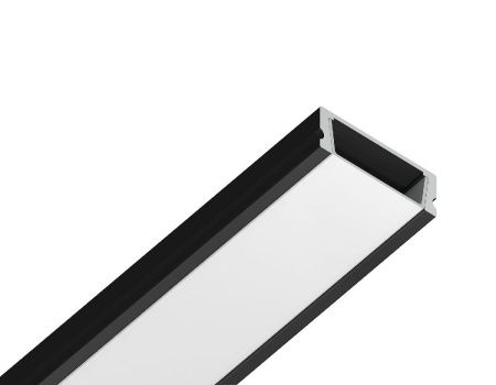 Алюминиевый накладной профиль Ambrella Light Alum Profile (Алум Профиле) GP1700BK