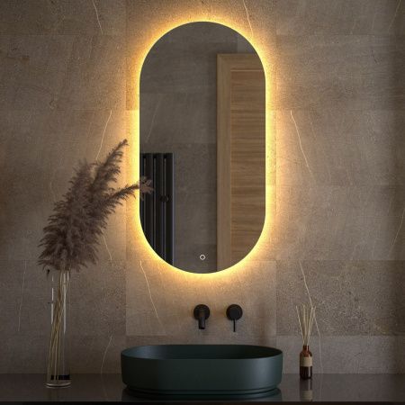 Зеркало с подсветкой Defesto OPTI DF 2914S 50х100 подвесное