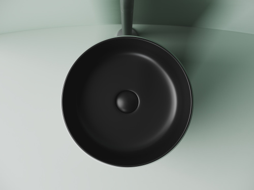 Раковина Ceramica Nova ELEMENT 36 см CN6073MB накладная цвет черный матовый - фото 5