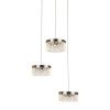 Светильник подвесной Delight Collection Diamond cut (Диамонд цут) MD21020075-3A satin nickel