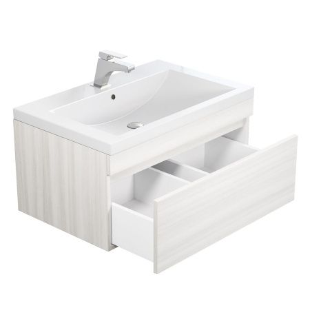 Тумба под раковину Uperwood Eva 3930213464 70х50 подвесная цвет бежевый