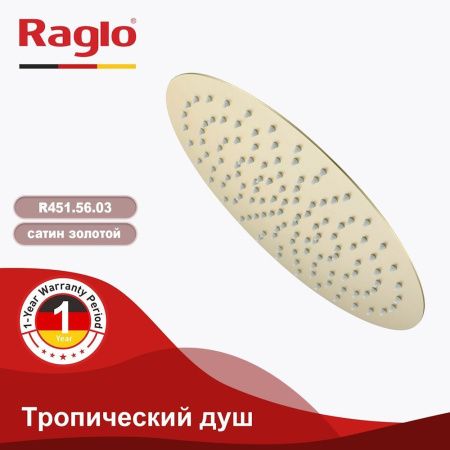 Верхний душ Raglo R451 R451.56.03 золото