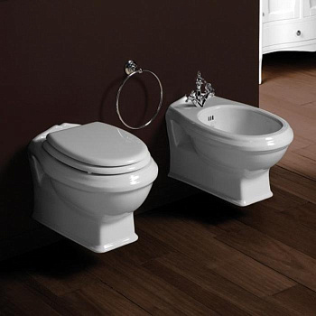 Чаша унитаза подвесная Simas Arcade AR841bi цвет белый без сиденья безободковая душевой смыв