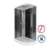 Душевая кабина Niagara Eco 45121453R 120х80 асимметричная с крышей ориентация правая