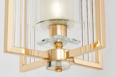 Светильник подвесной Lumina Deco Manhattan (Манхаттан) LDP 8012-1 F.GD