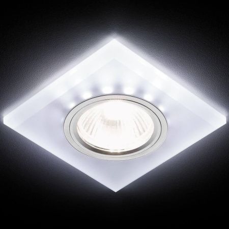 Светильник встраиваемый Ambrella Light LED (ЛЕД) S215 W/CH/WH