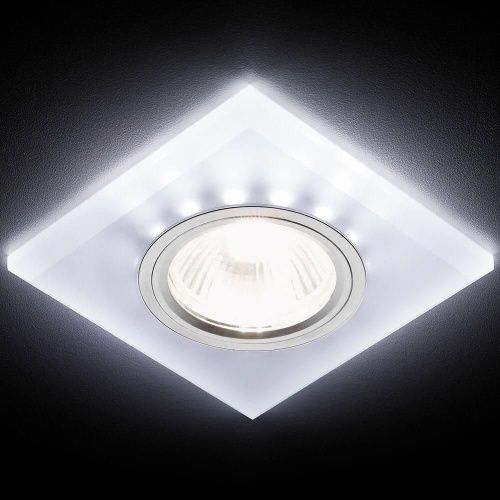 Светильник встраиваемый Ambrella Light LED (ЛЕД) S215 W/CH/WH - фото 2