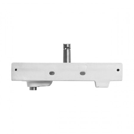 Раковина из сантехнического фарфора Santek Клио 1WH501784 60х50 над стиральной машиной цвет белый