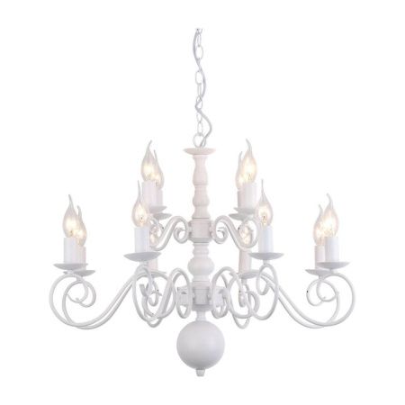 Люстра подвесная Arte Lamp Isabel (Исабел) A1129LM-12WH