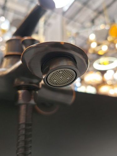 Смеситель для ванны AltroBagno Beatrice AltroBagnoBeatrice0205BrNe настенный черный - фото 4