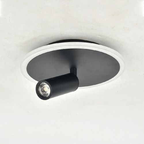 Настенно-потолочный светильник Escada 20046led 20046SMA/01LED BK - фото 4