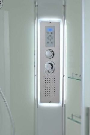 Душевая кабина AvaCan EM EM5811LLEDT 110х80 асимметричная с крышей ориентация левая