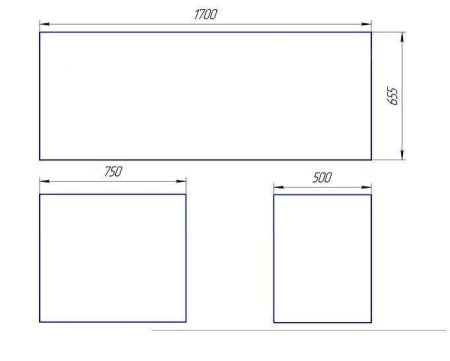 Экран фронтальный для ванны Эстет Грация ФР-00000927