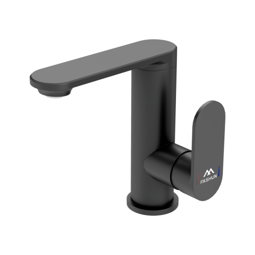 Смеситель Fashun A8885-7 на раковину черный - фото 2