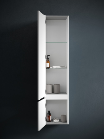 Шкаф-пенал Sancos Very PVR35LW 35х30х160 подвесной цвет белый