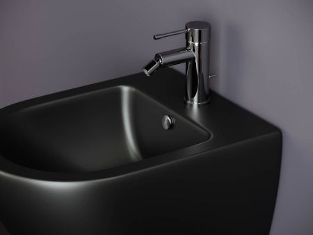 Биде подвесное Ceramica Nova METROPOL CN4003MB цвет черный