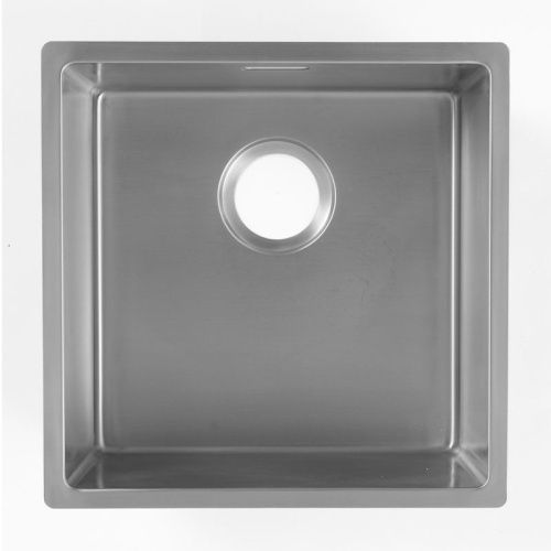 Кухонная мойка Grandex Aqua 501135 44х44 цвет сатин поверхность матовая - фото 5