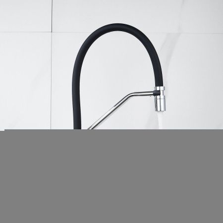 Смеситель для кухни Shevanik S343-3 на мойку хром