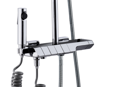 Душевая стойка BOCH MANN VETTORRE TS BM9650 настенная цвет хром