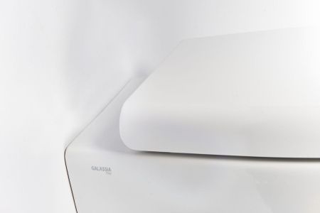 Чаша унитаза подвесная Galassia Eden 7212 цвет белый без сиденья безободковая каскадный смыв