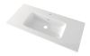 Раковина из искусственного камня Cezares 50170 100х50 подвесная цвет белый 1 отверстие под смеситель