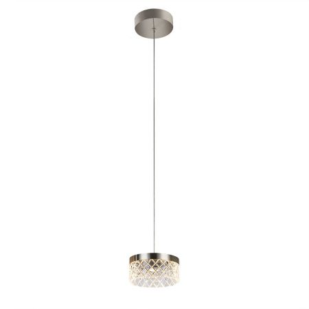 Светильник подвесной Delight Collection Diamond cut (Диамонд цут) MD21020075-1A satin nickel
