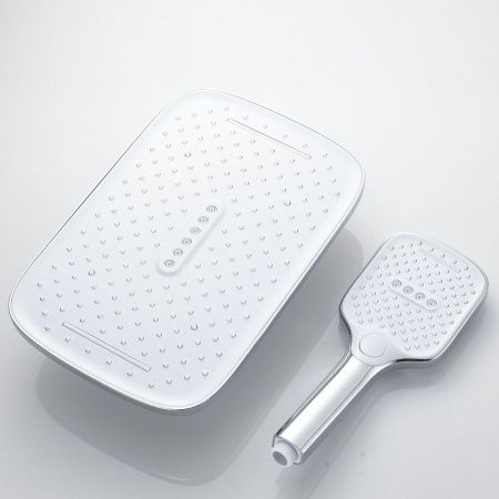 Душевая стойка Shevanik S4136 настенная цвет хром