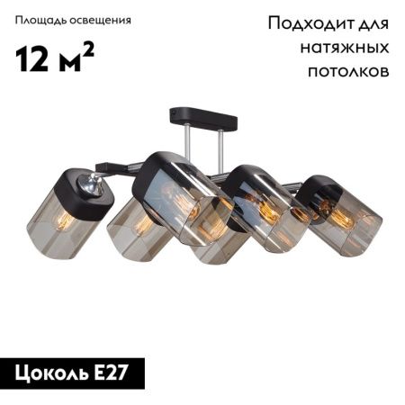 Люстра потолочная Vitaluce V4895-1 V4895-1/6PL