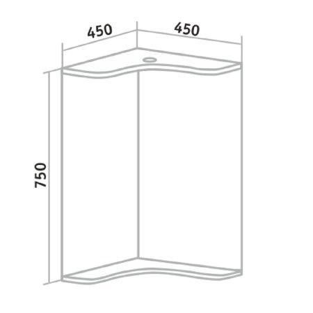 Зеркало с подсветкой Runo Классик УТ000004163 60х80