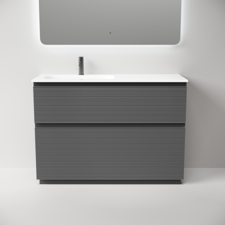 Тумба под раковину Sancos FOLK Floor FL120FLGS 120х40 напольная цвет серый