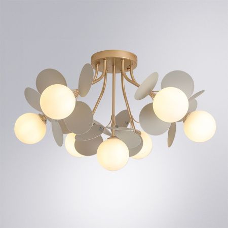 Люстра потолочная Arte Lamp Peacock (Пеацоцк) A1369PL-7GY